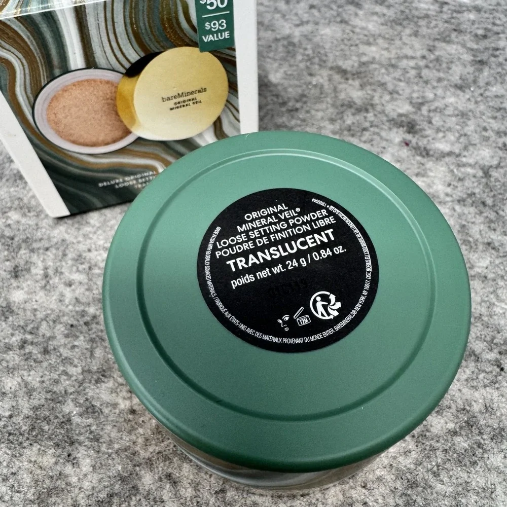 bareMinerals Deluxe Original Mineral Veil Loose Setting Powder Medium Coverage
